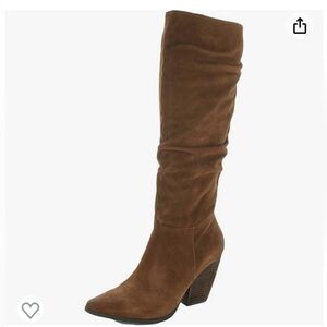 Charles By Charles David Brown Heeled Boots